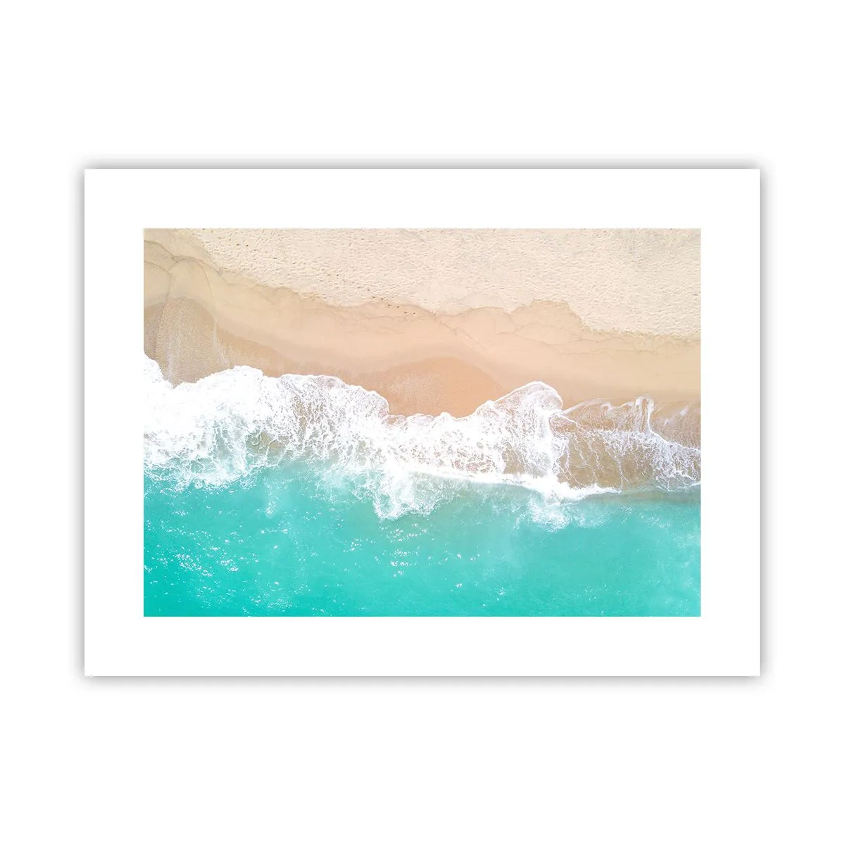 Poster - Eine streichelnde Berührung - 40x30 cm