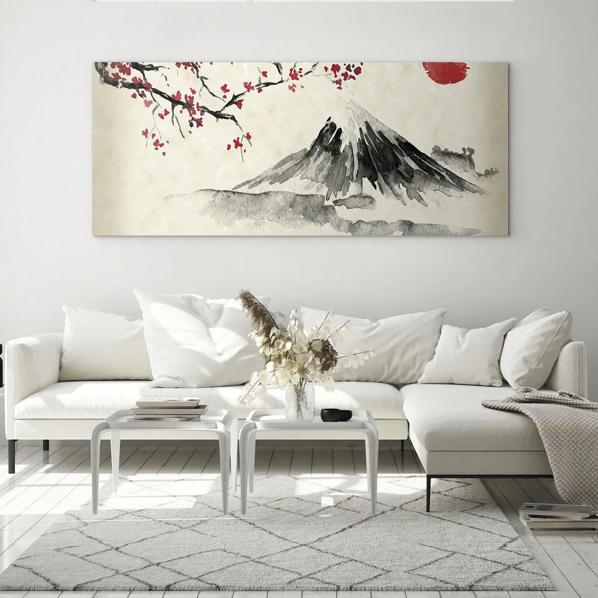 Glasbild - Bild auf glas - Liebe Japan - 100x40 cm