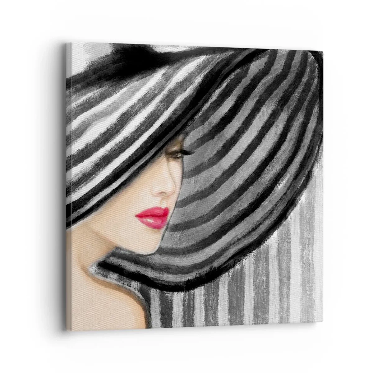 Bild auf Leinwand - Leinwandbild - Wo soll ich dich finden? - 30x30 cm