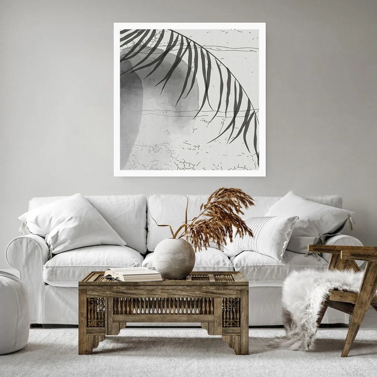 Poster - Subtile Exotik der Natur - 50x50 cm