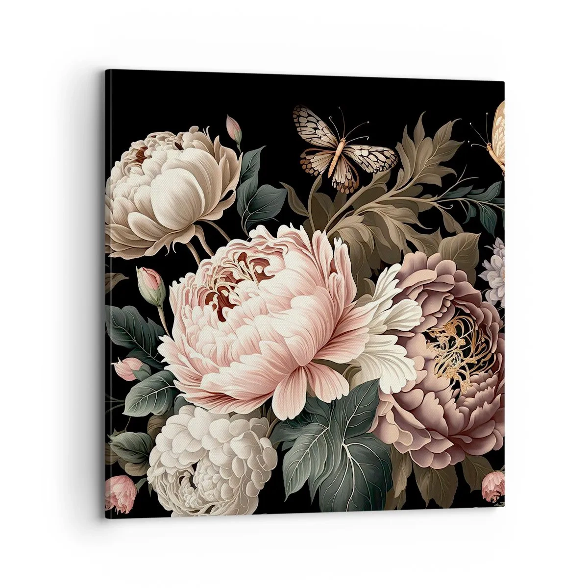 Bild auf Leinwand - Leinwandbild - Im Barockstil - 70x70 cm