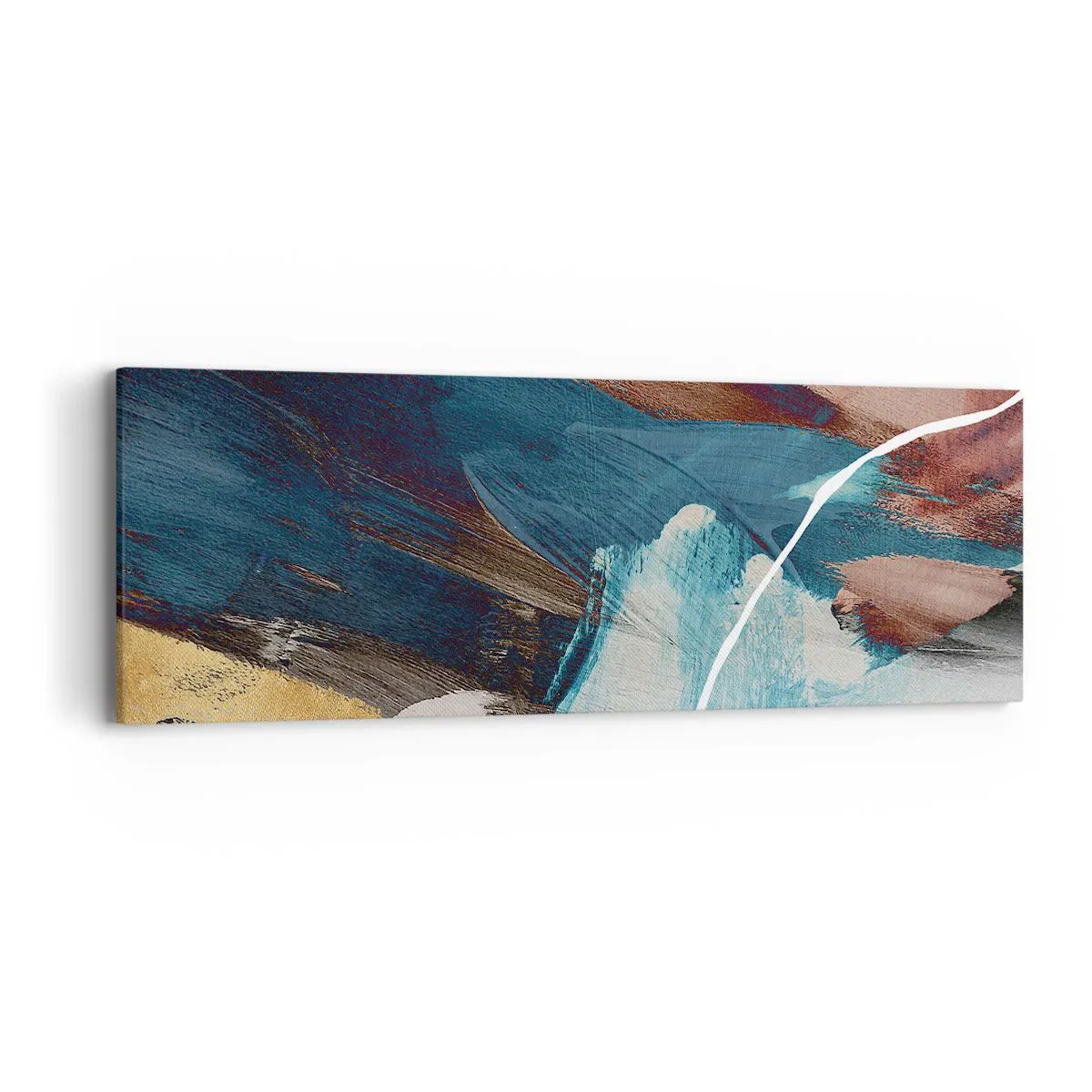Bild auf Leinwand - Leinwandbild - Großzügig und mit Energie - 90x30 cm