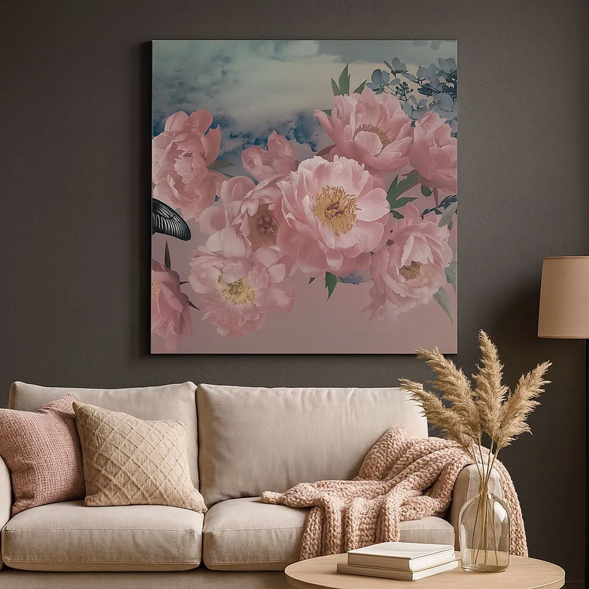 Bild auf Leinwand - Leinwandbild - Der Höhepunkt der Romantik - 30x30 cm