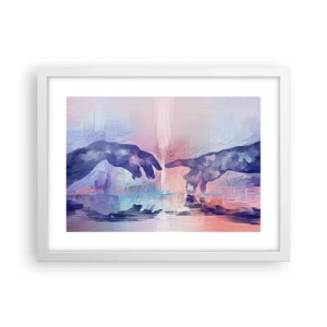 Poster in einem weißen Rahmen - Göttlicher Funke des Lebens - 40x30 cm