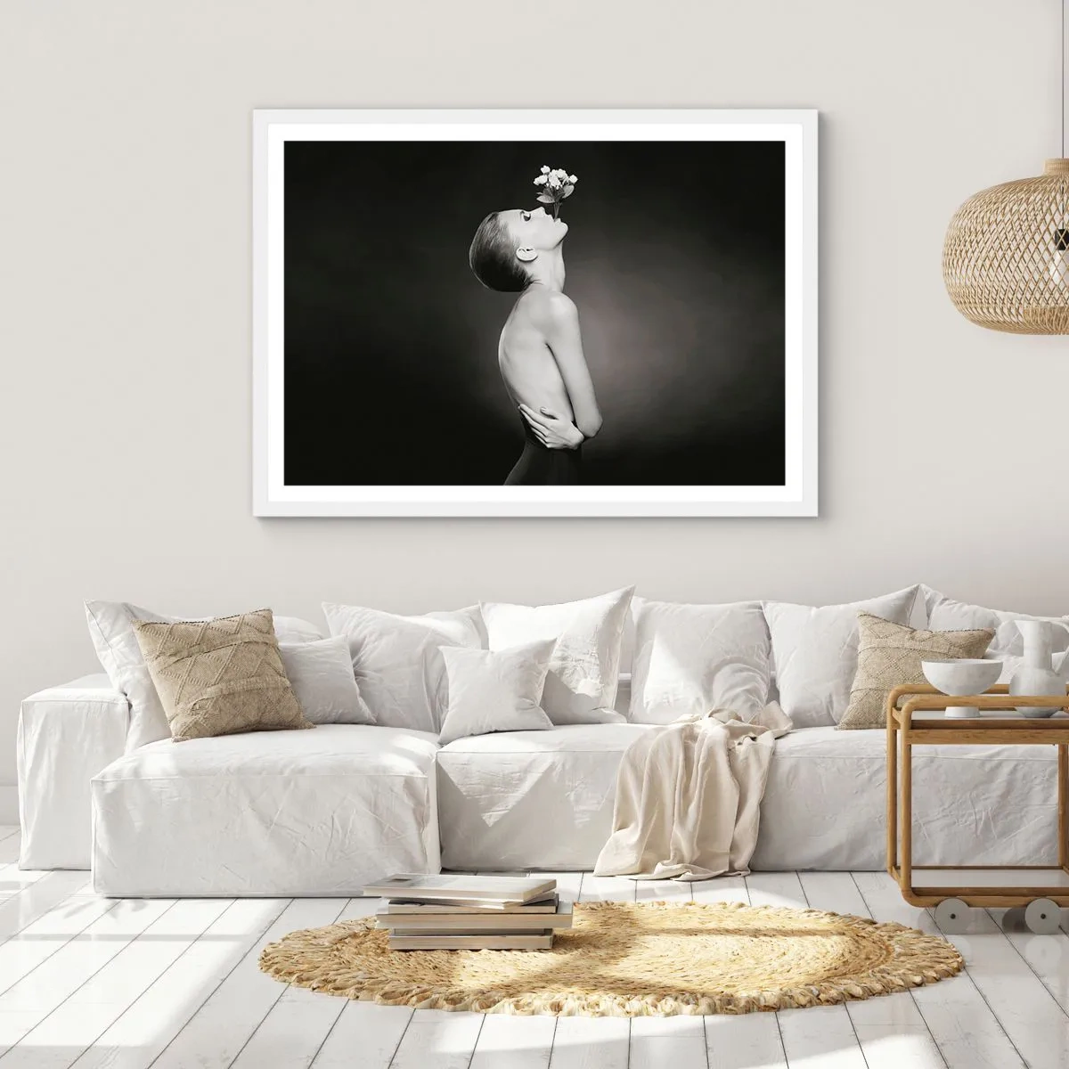 Poster in einem weißen Rahmen - Exzentrische Eleganz - 50x40 cm