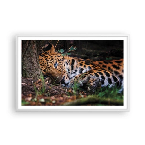 Poster in einem weißen Rahmen - Vertrau mir - 91x61 cm