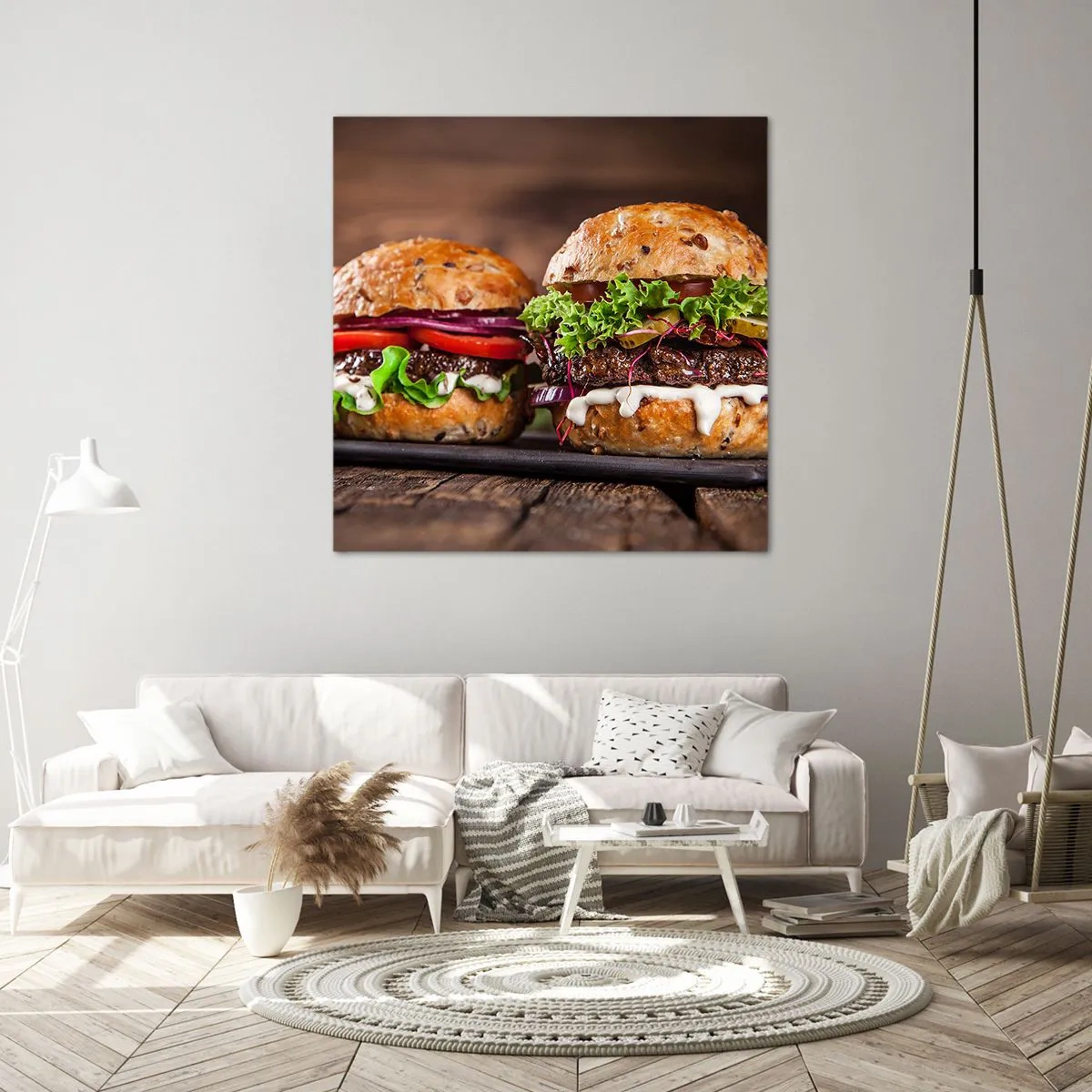 Bild auf Leinwand - Leinwandbild - Amerikanischer Traum - 40x40 cm