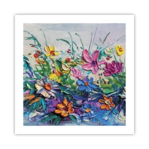 Poster - Überhaupt kein Stillleben - 50x50 cm