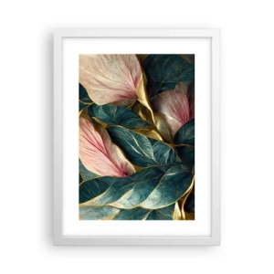 Poster in einem weißen Rahmen - Natürliche Eleganz und Stil - 30x40 cm