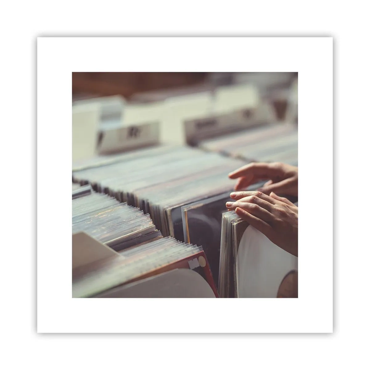 Poster - Auf der Suche nach Emotionen - 30x30 cm