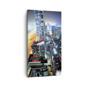 Bild auf Leinwand - Leinwandbild - Ein Wunder in der Wüste - 45x80 cm