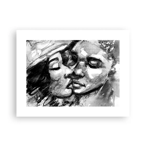 Poster - Zärtlicher Moment - 40x30 cm