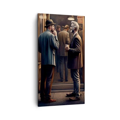 Bild auf Leinwand - Leinwandbild - Gute Zeit des Tages - 45x80 cm