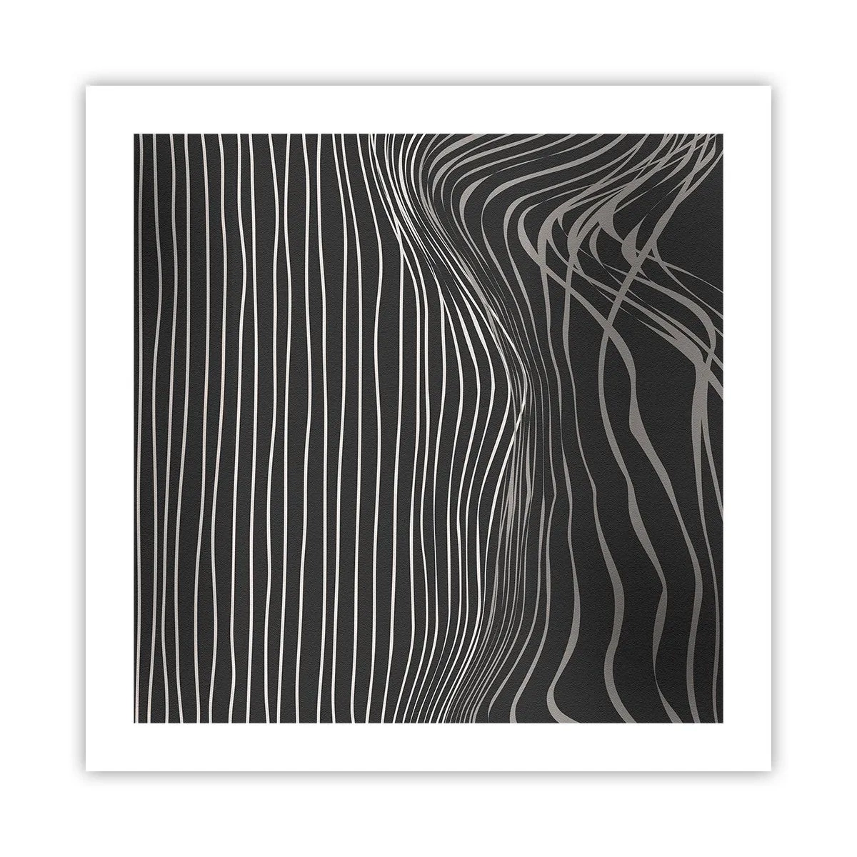 Poster - Rhythmus und Akzent - 50x50 cm