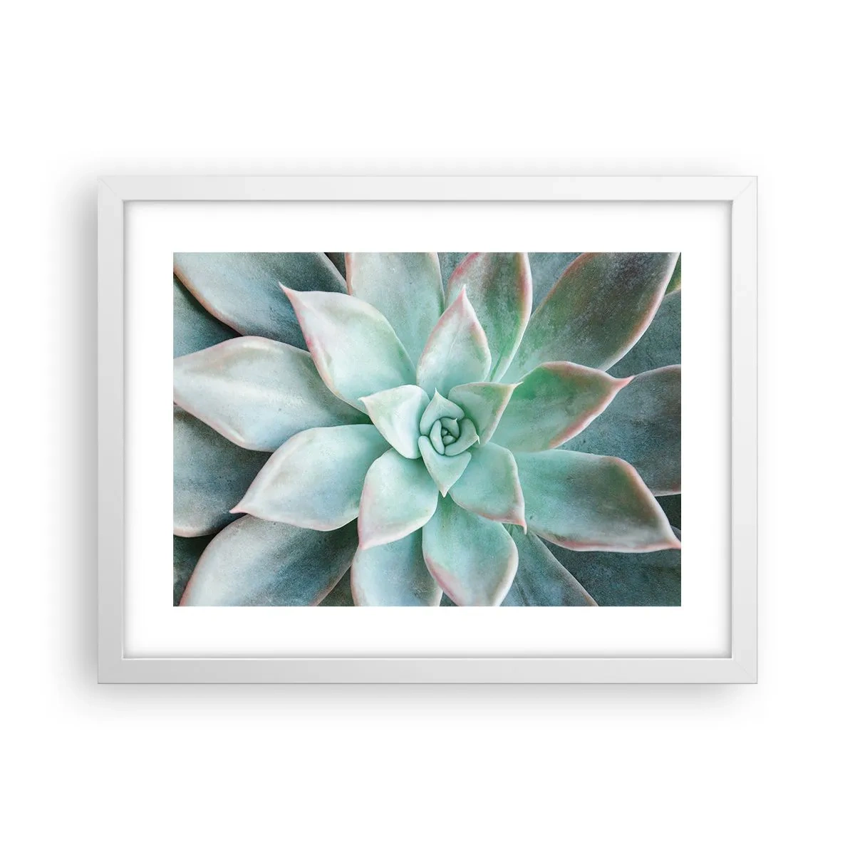 Poster in einem weißen Rahmen - Das Herz der Wüste - 40x30 cm