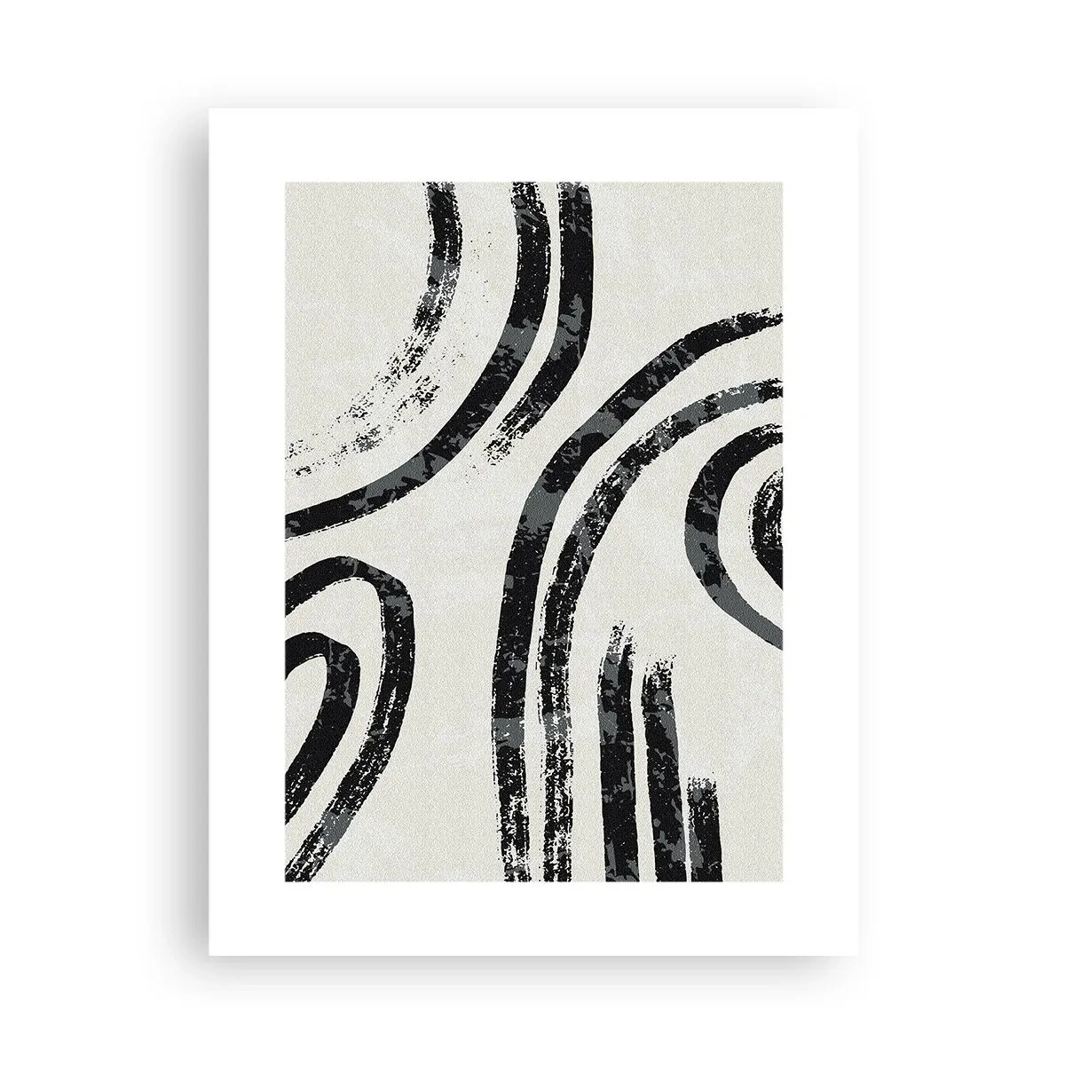 Poster - Bei Hälfte angehalten - 30x40 cm