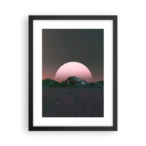 Poster in einem schwarzem Rahmen - In einer Nachbargalaxie - 30x40 cm