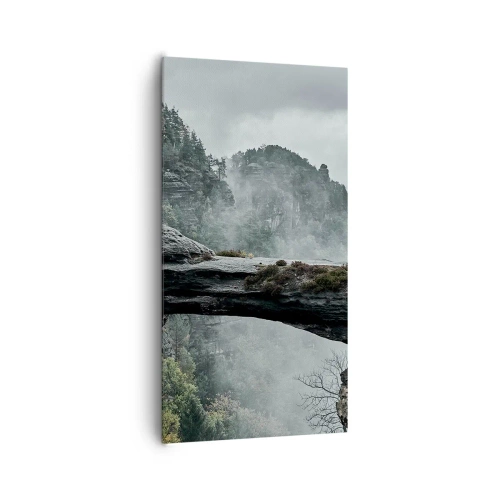 Bild auf Leinwand - Leinwandbild - Abenteuer beginnt gleich - 65x120 cm