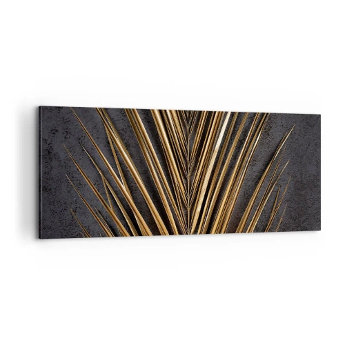 Bild auf Leinwand - Leinwandbild - Das Gold der Tropen - 100x40 cm