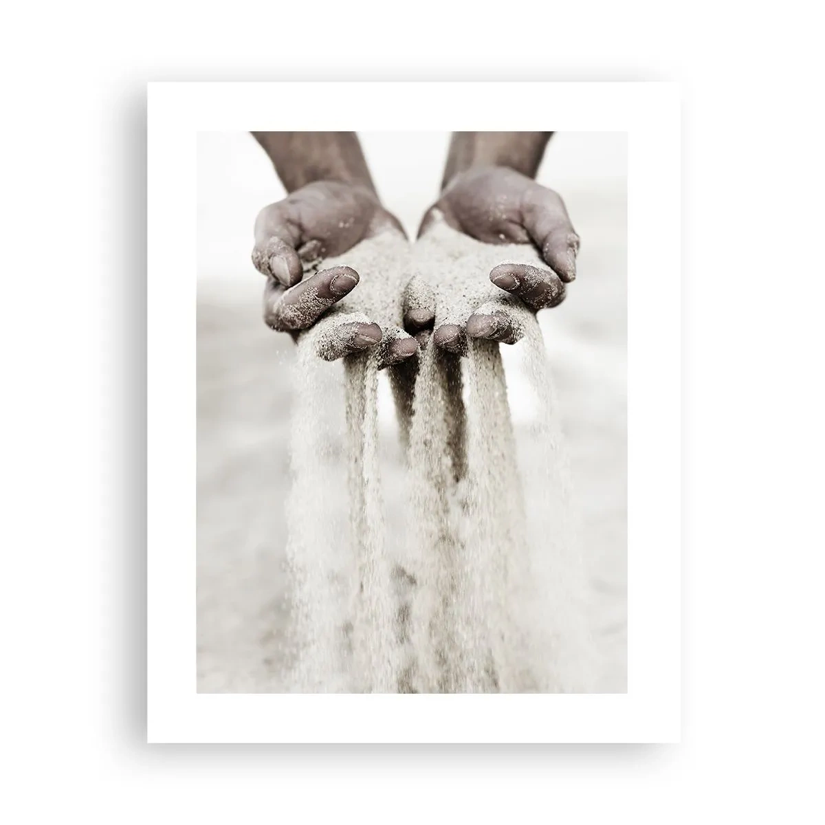 Poster - Mit diesen Händen… - 40x50 cm
