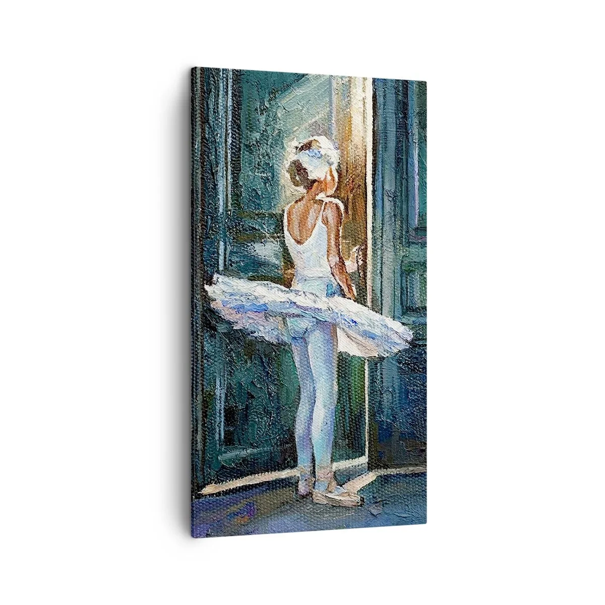 Bild auf Leinwand - Leinwandbild - Vor der Show - 45x80 cm