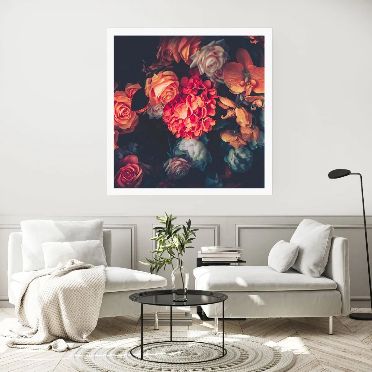 Poster - Wie bei den holländischen Meistern - 50x50 cm