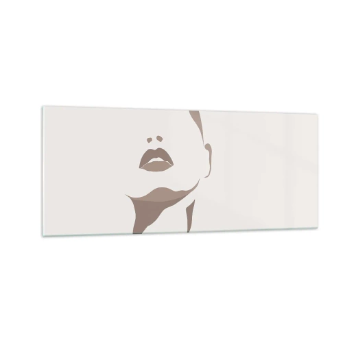 Glasbild - Bild auf glas - Aus Licht und Schatten - 100x40 cm