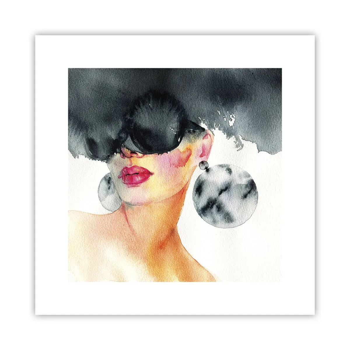 Poster - Das Geheimnis der Eleganz - 30x30 cm