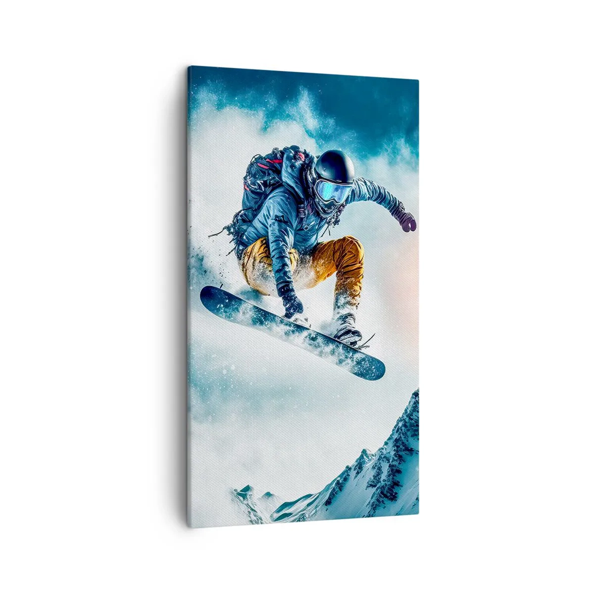 Bild auf Leinwand - Leinwandbild - Extreme Emotionen - 45x80 cm