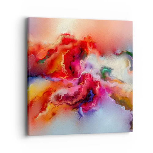 Bild auf Leinwand - Leinwandbild - Wie man Träume fängt - rauchen - 40x40 cm