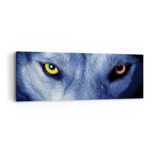 Bild auf Leinwand - Leinwandbild - Faszinierender Blick - 90x30 cm