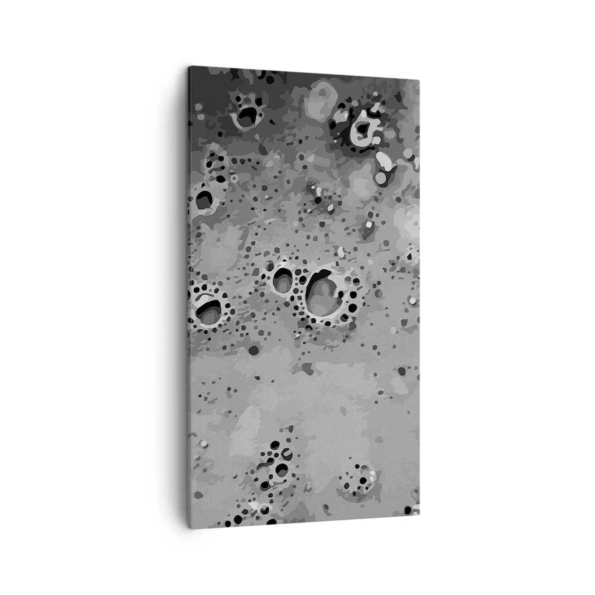 Bild auf Leinwand - Leinwandbild - Wie eine Mondlandschaft - 45x80 cm