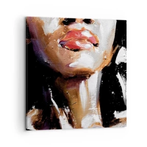 Bild auf Leinwand - Leinwandbild - Stolz ohne Vorurteile - 50x50 cm