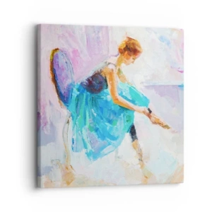 Bild auf Leinwand - Leinwandbild - Unbeschreibliche Anmut, subtiler Charme - 30x30 cm