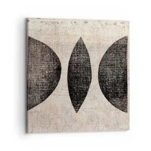 Bild auf Leinwand - Leinwandbild - Ethnische Abstraktion - 70x70 cm