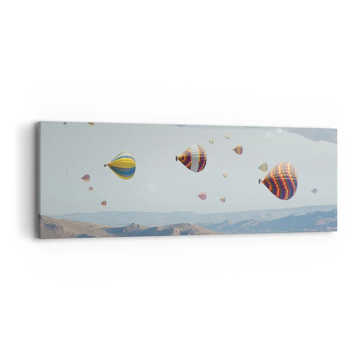 Bild auf Leinwand - Leinwandbild - Hier ist alles möglich - 90x30 cm