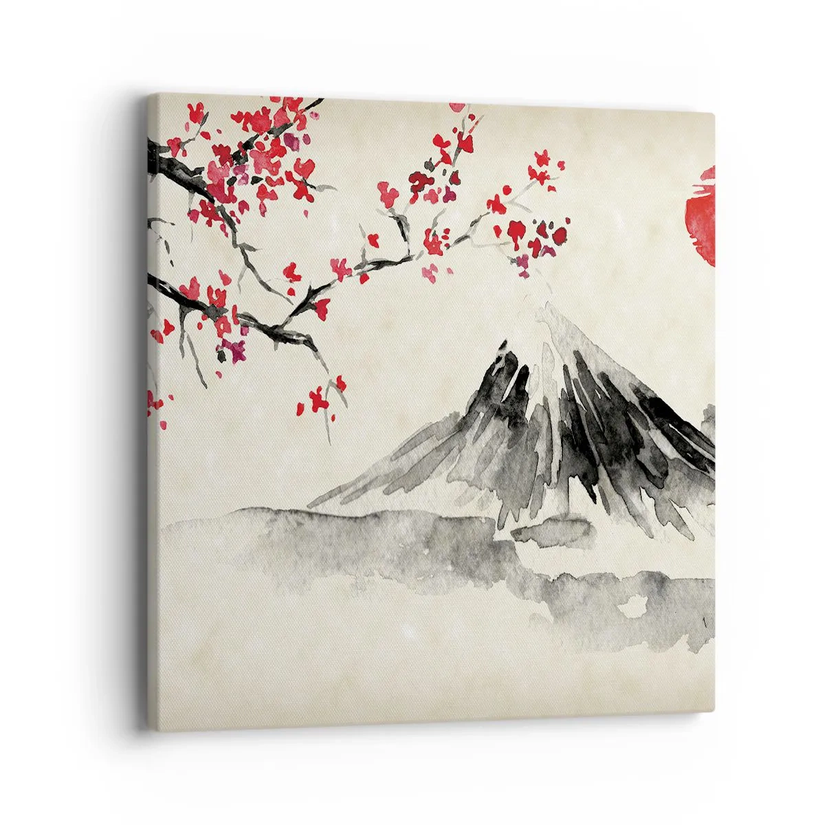 Bild auf Leinwand - Leinwandbild - Liebe Japan - 40x40 cm