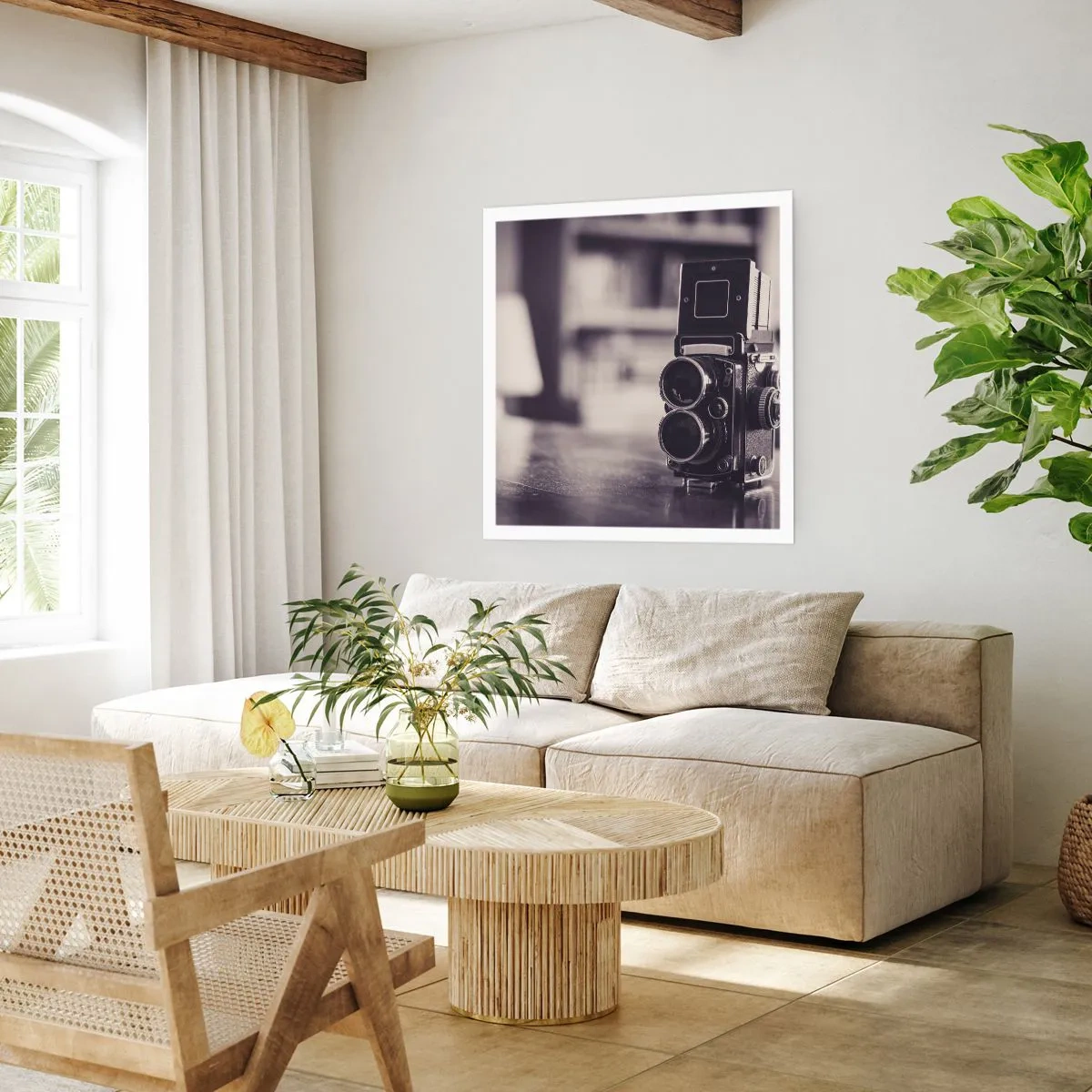 Poster - Zauber alter Fotografie - 30x30 cm