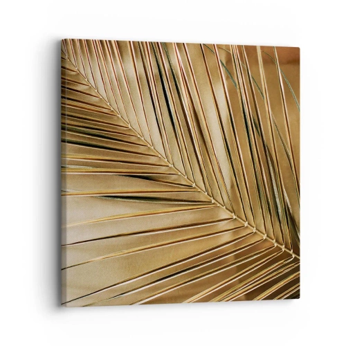 Bild auf Leinwand - Leinwandbild - Natürliche Kolonnade - 30x30 cm