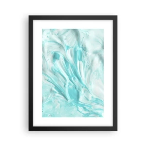 Poster in einem schwarzem Rahmen - Für immer zusammen - 30x40 cm