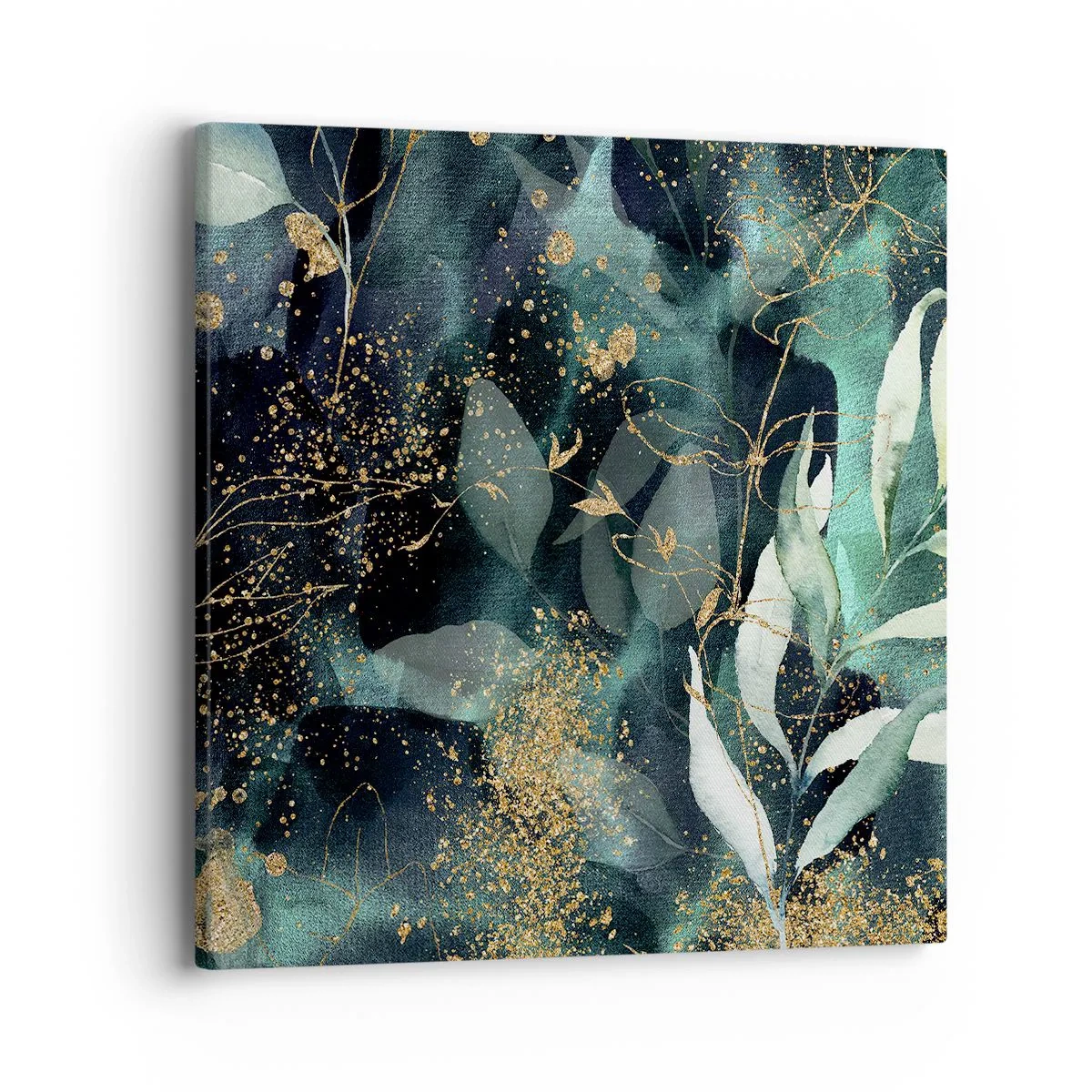 Bild auf Leinwand - Leinwandbild - Zaubergarten - 40x40 cm