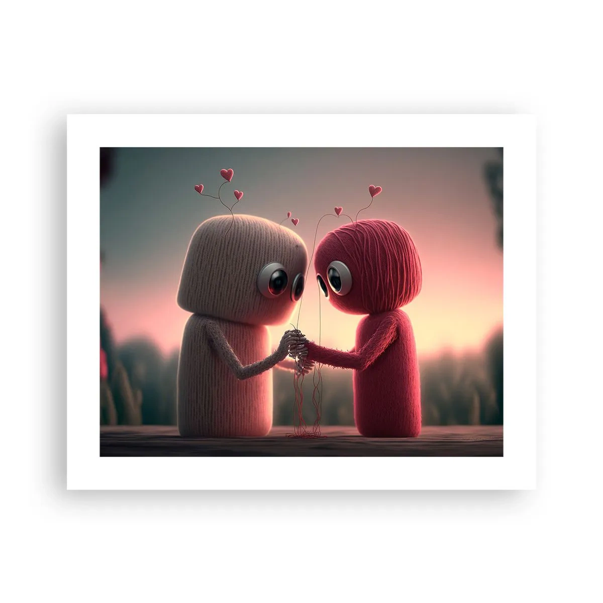 Poster - Jeder darf lieben - 50x40 cm