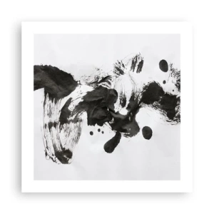 Poster - Obwohl das Wahnsinn ist, steckt darin eine Methode? - 50x50 cm