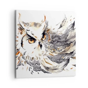 Bild auf Leinwand - Leinwandbild - Sie kam aus der Welt der Magie - 60x60 cm