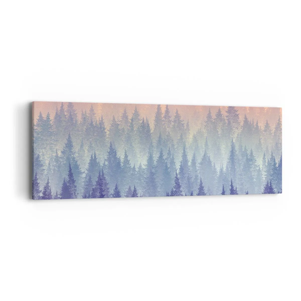 Bild auf Leinwand - Leinwandbild - Hoch, höher, zum Himmel - 90x30 cm