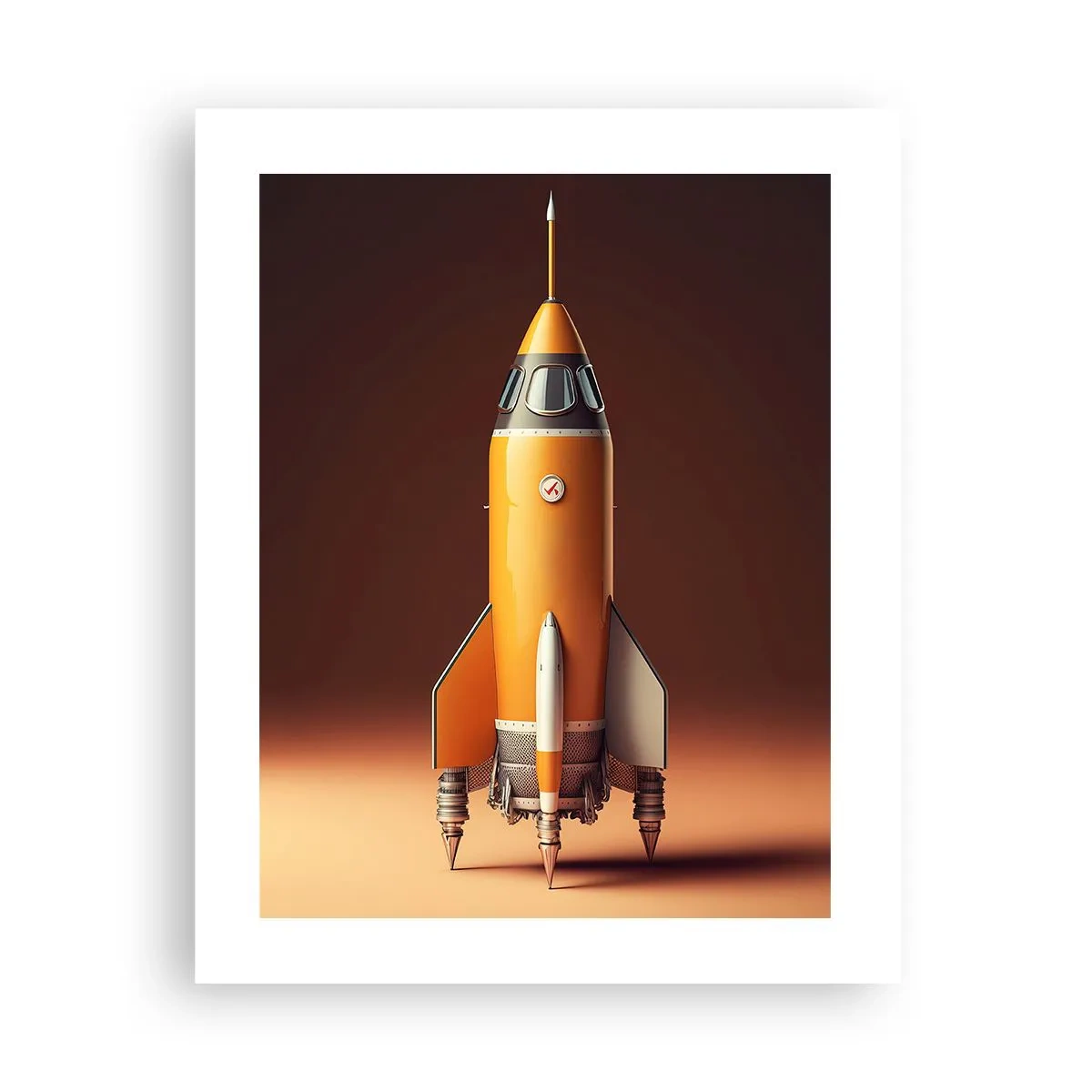 Poster - Es beginnt mit einem Traum - 40x50 cm