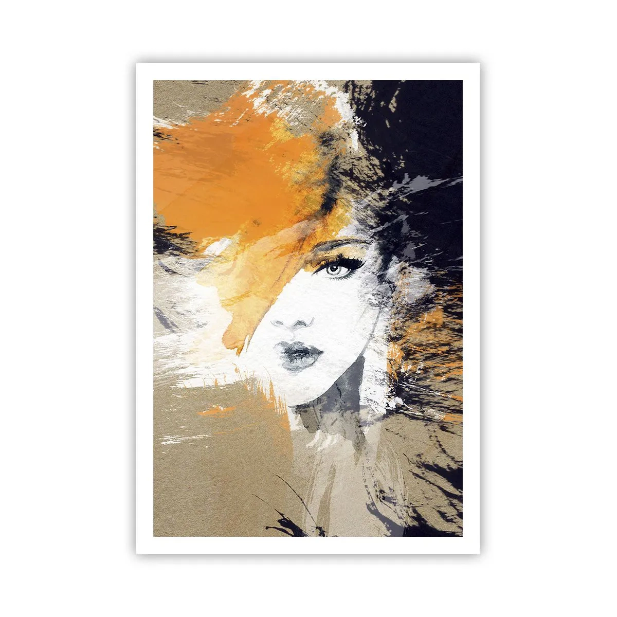 Poster - Und es ist Licht - 70x100 cm