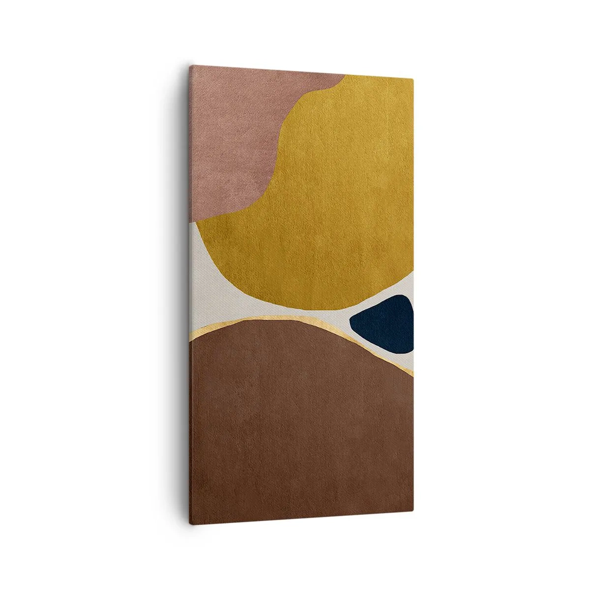 Bild auf Leinwand - Leinwandbild - Abstraktion – ein Ort im Raum - 55x100 cm