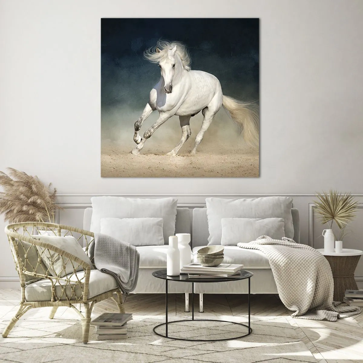 Glasbild - Bild auf glas - Freiheit in ihrem reinen Zustand - 50x50 cm