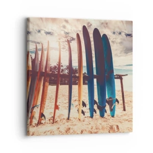 Bild auf Leinwand - Leinwandbild - Gute Nacht bis morgen - 30x30 cm